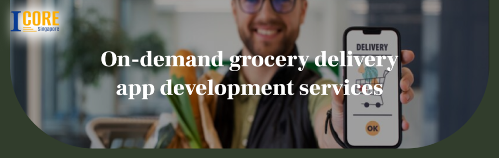 On-demand grocery delivery app development services